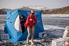 Наибольшая глубина ныряния с задержкой дыхания без гидрокостюма в ледяной воде пресного озера (женщины, раздельные ласты). Рекорд России.