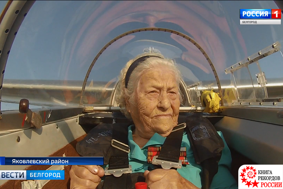 Выполнение фигур высшего пилотажа в наиболее пожилом возрасте (в составе экипажа) в России