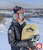 Трюк на сноуборде Backside 900° в наименьшем возрасте в России