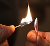 Самая маленькая действующая копия олимпийского факела Сочи 2014