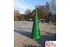 Самая высокая новогодняя ёлка из бумажной лозы в России