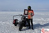 Наибольшая скорость, развитая на льду на мотоцикле с коляской HARLEY DAVIDSON SPORTSTER 1200XL на дистанции 1 миля (1,6 км)