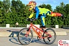 Наибольшее количество фишек, обогнутых на велосипеде (змейка) в стойке на одной ноге за 10 секунд (мальчики, 3 года)