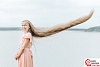 Самые длинные волосы в 11 лет в России