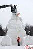 Самый высокий снеговик в России