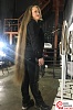 Самые длинные волосы у дрессировщицы львов в России